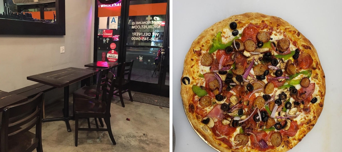 New York Crust Pizza Menu